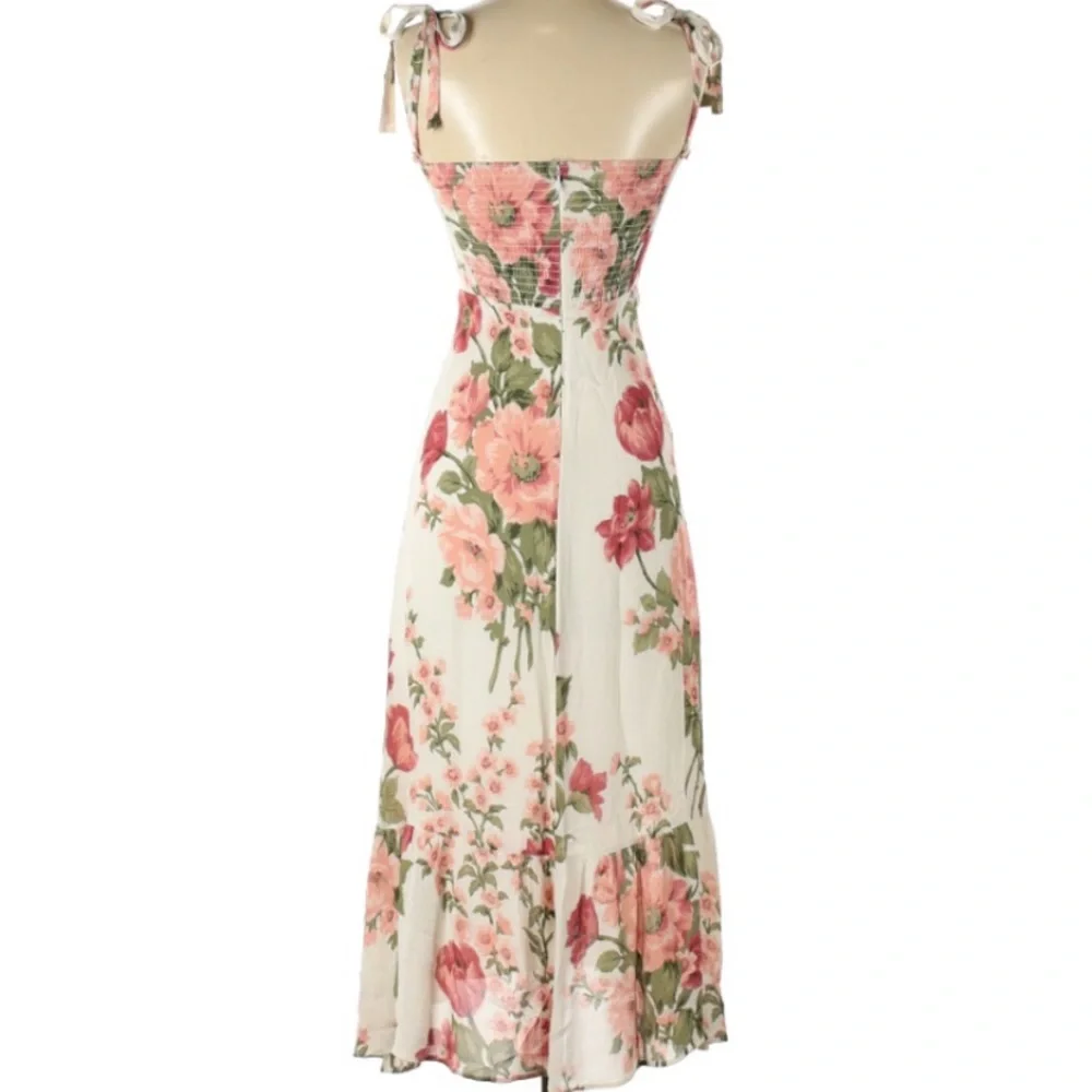 REFORMATION Nikita Etienne Floral Dress 0 - Picture 6 of 7